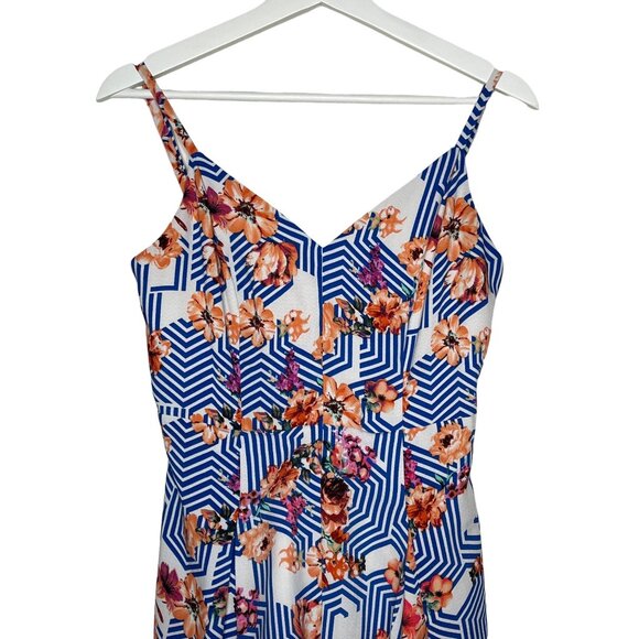 Anna Grace Dress Womens Medium Mini Sundress Floral Boho Cottage Summer Casual - Picture 2 of 12
